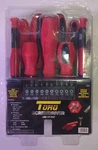 Screwdriver Set W/ Stand 21 Piece Non-slip Cushion Handle Magnetic Tips Nib. Fixed Price $19.99.