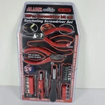 Ratcheting Screwdriver Set, 25 Pcs Bit Jia Long Prof Tools. Fixed Price $8.46.