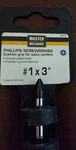 Mm #1X3 Screwdriver 164975 Master Mechanic. Fixed Price $5.75.