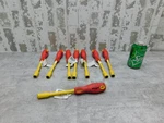 8 New Westward Solid Round Shank Nut Driver, Insulated, 10MM, 1YXN2. Fixed Price $50.00.