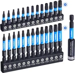 Toolant Impact Torx Bit 27PCS (TT7-TT40), S2 Steel Security Set, Ta. Fixed Price $20.86.