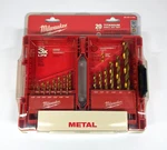 Milwaukee Tool 48-89-1105 Thunderbolt Titanium-coated Drill Bit Set, 20-PIECE. Fixed Price $24.99.