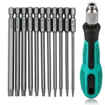 Fongmore 12PCS 75MM Torx Security Head Screwdriver Drill Set 1/4 Inch Hex.... Fixed Price $14.88.