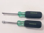 Greenlee 5/16" 0253-13C & 3/16 0253-11C Sae Nut Drivers Comfort Insulated Handle. Fixed Price $22.00.