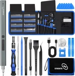 Electric Screwdriver, 144-IN-1 Precision Set, 120 Magnetic Bits, Org. Fixed Price $84.10.