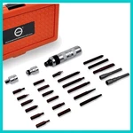 Versatile Manual Reversible Impact With 26 Durable Screwdriver Bits. Fixed Price $42.25.