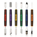 Kingsdun 6PCS Dual End Metal Spudger Pry Set For Iphone Ipad Tablet Fix Lcd Open. Fixed Price $16.90.