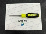 Snap-on Tools New Viz Yellow Phillips #2 Soft Grip Screwdriver SGDP42IRB. Fixed Price $59.95.