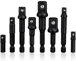 Mesee 8 Pieces Impact Grade Socket Adapter Set, Cr-v Quick Change Ratchet. Fixed Price $17.07.