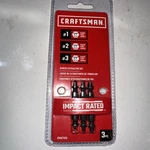 Craftsman Screw Extractor, 3-PIECE Set (CMAT133). Fixed Price $10.00.