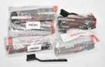 Lot Of 30 Hyde Tools Nylon Wire Brushes 7" Black Bristles Plastic Handle. Fixed Price $32.99.
