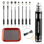 10 In Rc Model Repair Tools Kit With 1.5/2.0/2.5/3.0/4.0/5.5MM Hex Screwdri.... Fixed Price $23.79.