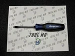 Snap-on Tools Usa New Power Blue 1/4" Tip Soft Grip Flat Head Screwdriver SGD4B. Fixed Price $69.95.