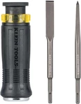 Klein Tools 32753SD Sds Demolition Screwdriver, Flat Chisel And Bull Black. Fixed Price $42.98.