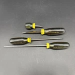 Stanley Workmaster Screwdrivers 66-196, 66-198, 66-224, 66-261 Preowned Set Of. Fixed Price $28.99.