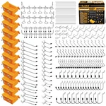 Elead Hooks 1/8 And 1/4 Inch 260-PIECE, Yellow. Fixed Price $38.39.