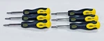 (6-PACK) In 1 Screwdriver Set With Reversible Bit By Ivy Classic. Fixed Price $24.95.