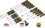 Gearwrench 20 Pc. Phillips/slotted/torx Dual Material Screwdriver Set - 80066H. Fixed Price $97.72.