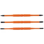 Klein Tools 13157, Screwdriver Blades, Insulated Double-end, 3-PACK. Fixed Price $23.13.