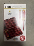 Felo 14PC Smart Insulated Screwdriver Set Phillips Slot Torx Pozi 1000V Ac. Fixed Price $55.00.