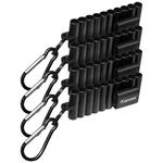 Prozwee 4PCS 22-HOLE Screwdriver Bit Holder With Carabiner,plastic Black. Fixed Price $14.43.