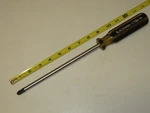 #4 Phillips X 8", Oal Is 13", Usa, Blackhawk ST-1084. Fixed Price $12.95.