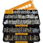 Jackson Palmer 2251 Piece Hardware Assortment Kit With Screws, Nuts, Bolts & .... Fixed Price $54.96.