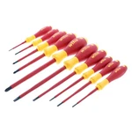 Wiha 32093 Slotted And Phillips Insulated Screwdriver Set, 1000V, 10, Multi. Fixed Price $108.11.