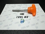 Snap-on Tools Usa New Orange T-handle Ratcheting Standard Screwdriver SSDMRT4. Fixed Price $139.95.