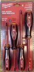 Milwaukee 48-22-2219 1000V Insulated Slim Tip Screwdriver Set 4PC New. Fixed Price $34.99.