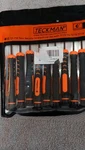 Teckman T2-T15 Torx Security Magnetic Screwdriver Set 9PC Orange Black. Fixed Price $21.49.