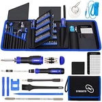 Strebito Precision Screwdriver Set 191-PIECE Multi-bit 1/4 Inch N.... Fixed Price $50.94.