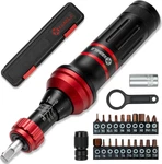 Torque Screwdriver 10-60 In.lb, Inch Pound Set With 1/4" Bit. Fixed Price $65.60.