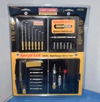 Craftsman Professional 30PC Speed-lok Drill High Torque Driver Bit Set 26178 H2. Fixed Price $65.00.