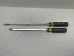 Vtg Nos Stanley Plus Large Size Screwdriver 1006-12 In 1007-10 Flathead. Fixed Price $25.00.