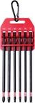 Protorq Long Impact Bit Set W/clip, Phillips, Square, T25 Torx, 6-INCH Lengt. Fixed Price $22.70.