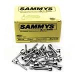 Sammys 3/8"IN Sidewinder Threaded Rod Hanger Wood 1/4 X 3IN Screw Plumbing 25 Pk. Fixed Price $49.99.