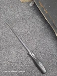 Williams SDS-33 8" Flat Tip Black Hard Handle Screwdriver Tool. Fixed Price $18.89.