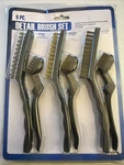 6PC Detail Wire Brush Set Steel Brass Nylon Cleaning Polishing Metal New. Fixed Price $8.50.