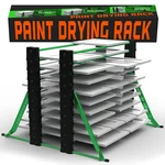 Adjustable Paint Drying Rack For Cabinets & Doors 10-LEVEL Space Saver. Fixed Price $633.99.