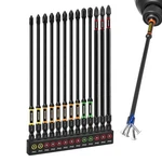 Geinxurn Double Impact #1#2#3 Phillipes Screwdriver Bits Set, 13PCS-6 -ph. Fixed Price $26.68.