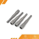 4PCS Chrome-vanadium Hex Shank 6.5MM Magnetic Socket Nut Driver Setter. Fixed Price $13.97.