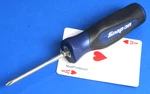 Snap-on 7" Power Blue Instinct Soft Grip #1 Philips Screwdriver SGDP31IRBMB New. Fixed Price $38.95.
