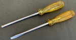 2 Proto Professional 9686 #3 Ph & 9606 5/16" Slotted Screwdrivers Usa. Fixed Price $18.75.