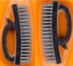 6 Pack Heavy Duty Wire Brush, Stainless Steel For Cleaning Rust, Oil. Fixed Price $37.99.