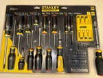 Stanley 45 - Piece Fatmax Screwdriver Set. Fixed Price $100.00.
