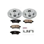 Powerstop Disc Brake Kit Rear Fits Nissan Pathfinder 2005-2012 Oe Stock Repl. Fixed Price $211.42.