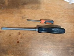 Snap On Flathead Screwdrivers. Fixed Price $40.00.