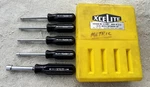 Lot Of 5 Excelite Metric Hex Nut Drivers With Holder - As Pictured. Fixed Price $60.00.