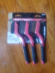 3 Mini Brushes: Nylon, Brass, Stainless Steel -new Stuff. Fixed Price $9.99.